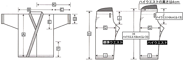 空手衣 特別仕立て FAX用紙